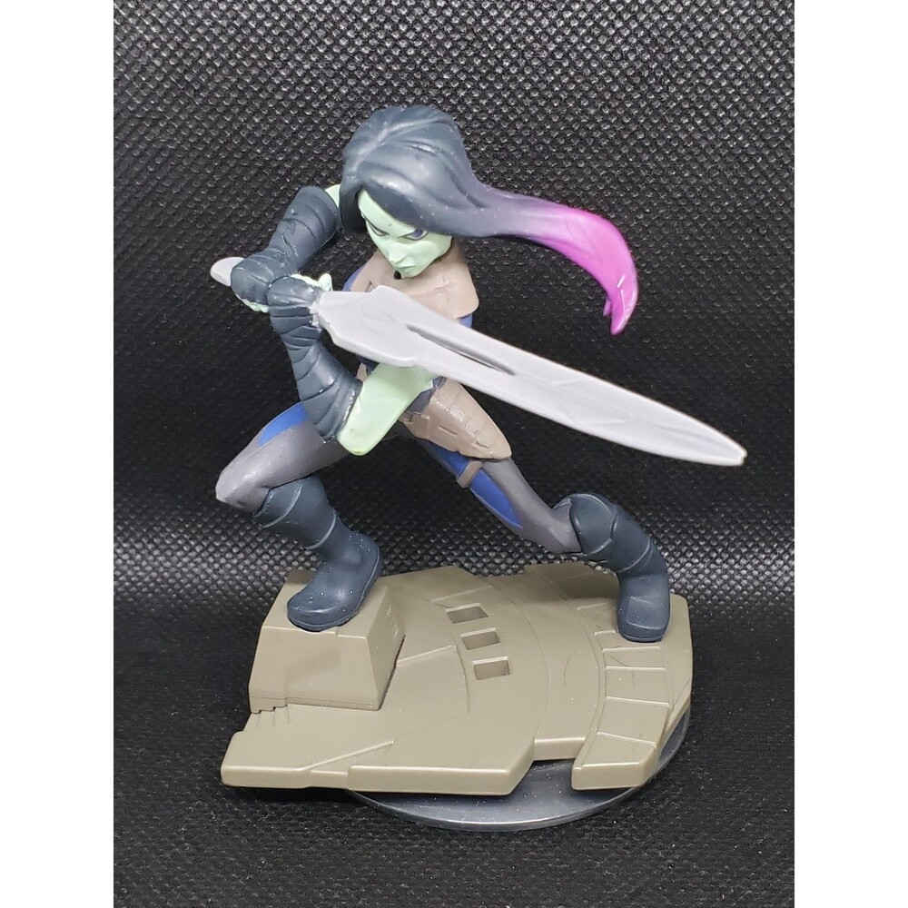 GAMORA ~ MARVEL GUARDIANS DISNEY INFINITY MULTI-PLATFORM GAME PIECE USED LOOSE..
